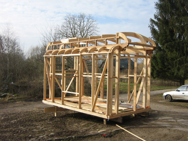 Holzrahmenbau, Tinyhausgestell